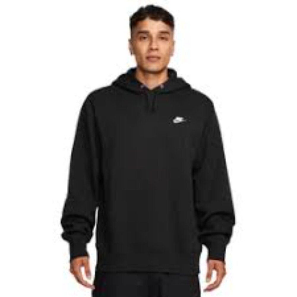 Men's Black Nike Hoodie, Size Small